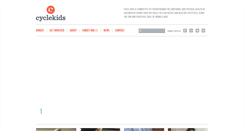 Desktop Screenshot of cyclekids.org